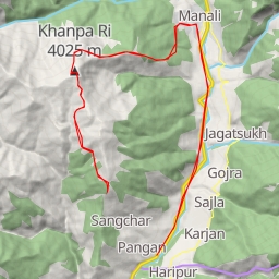 thumbnail for Kharsu Sangchar Trail