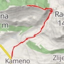 thumbnail for unmarked trail to Odijevo - Borici