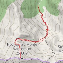 thumbnail for Hochspitz / Monte Vancomun