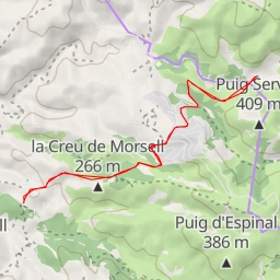 thumbnail for Camí Vell de Begues a la Plana Novella - Camí Vell de Begues a la Plana Novella