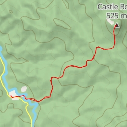 thumbnail for Castle rock access road