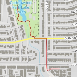 thumbnail for Cottonwood Park Lake South