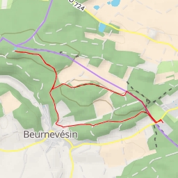thumbnail for Route de Réchésy - Basse-Vendline