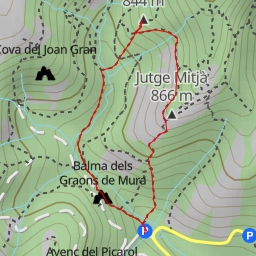 thumbnail for Avenc de l'Aureli - Camí Ramader i Camí Ral de Mura i Rocafort