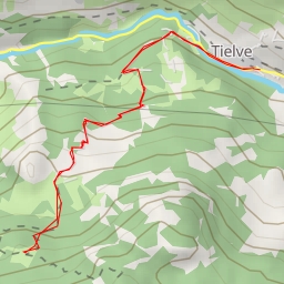 thumbnail for Carretera de Arenas de Cabrales al límite con Cantabria, por Sotres - Cabrales
