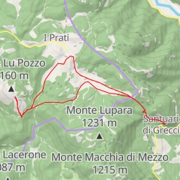 thumbnail for Cime di Macchialunga - Strada provinciale dei Prati di Stroncone