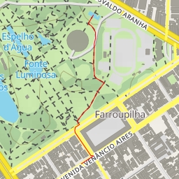 thumbnail for Parque Farroupilha - Rua Olavo Bilac - Porto Alegre