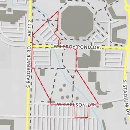 thumbnail for John McDonnell Field - Razorback Road Sidepath - Fayetteville