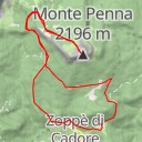 thumbnail for Sentiero Monte Penna - Vodo di Cadore