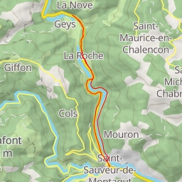 thumbnail for Route du Cheylard - Saint-Maurice-en-Chalencon