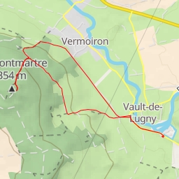 thumbnail for Vue EST - Point de vue sur Avallon, Pontaubert et Vault-de-Lugny