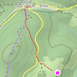 thumbnail for Refugio El Pingarrón - Carretera de acceso a Valdesquí