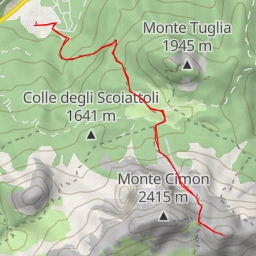thumbnail for Via Normale Monte Cimon - Via Normale Monte Cimon