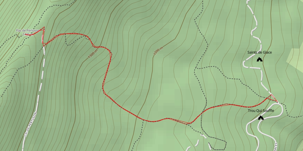 Rando : Rochers du Pertuson | itinéraires de rando en Isère Autrans ...