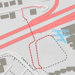 thumbnail for Cityscape swimming pool