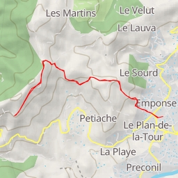 thumbnail for Route de la Garde Freinet