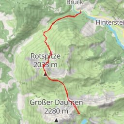 thumbnail for Daumenzug - Hindelanger Klettersteig