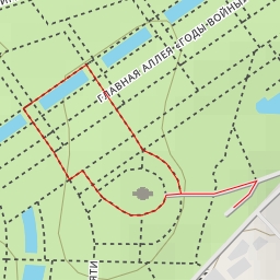 thumbnail for главная аллея «Годы войны» - Москва