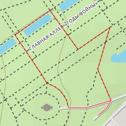 thumbnail for главная аллея «Годы войны» - Москва