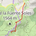 thumbnail for Fuente Soles - Carretera de Arenas al límite con Cantabria, por Sotres - Cabrales