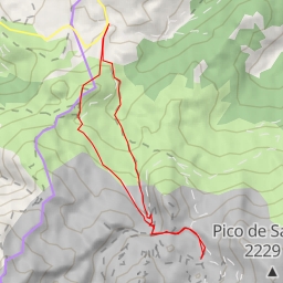 thumbnail for Camino de Ándara al Collado San Carlos - Cillorigo de Liébana