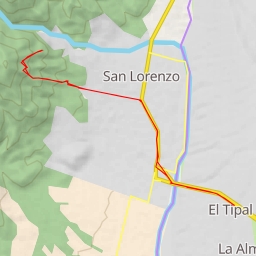 thumbnail for camino del mirador san lorenzo al cerro elefante - camino del mirador san lorenzo al cerro elefante