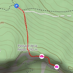 thumbnail for Accès aux Voies d'Escalade du Peney