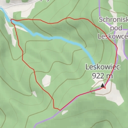 thumbnail for Leskowiec 922 m npm