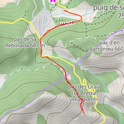 thumbnail for Mirador de sa Llangonissa