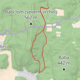 thumbnail for Lesní cesta Lavky