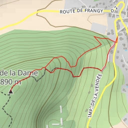 thumbnail for Crêt de la Dame