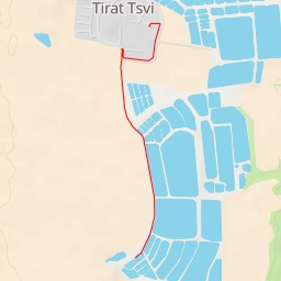 thumbnail for עין אברהם - כביש שירות - גדר ההפרדה - מועצה אזורית עמק המעיינות