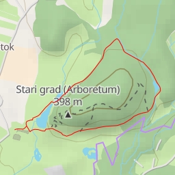 thumbnail for Arboretum Volčji Potok - Hujska cesta