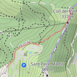 thumbnail for Camí de Sant Pere Màrtir a Vallvidrera