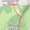 thumbnail for Camino de Garganta a Valdemanco