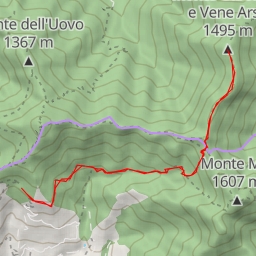 thumbnail for Monte Garofano e Vene Arse