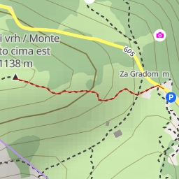 thumbnail for Trinški vrh / Monte Piatto cima est