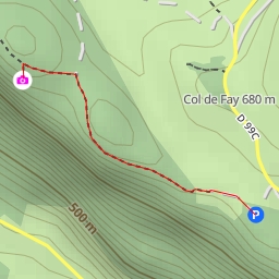 thumbnail for Zone de décollage parapentes