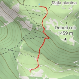 thumbnail for Črnuški dom na Mali Planini - čez Sivnik