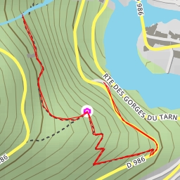 thumbnail for Ermitage de Sainte-Énimie - D 986 - Gorges du Tarn Causses