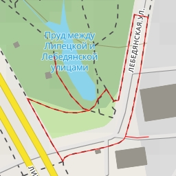 thumbnail for Пруд между Липецкой и Лебедянской улицами