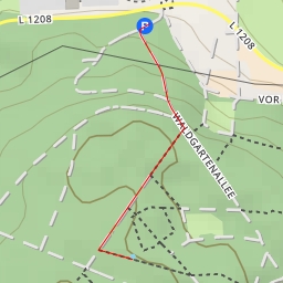 thumbnail for Keltische Viereckschanze - Stangenallee