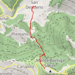 thumbnail for Strada Provinciale del Monte Fasce - Genova