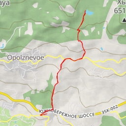 thumbnail for Тропа Биюк-Исар - Симеизский поселковый совет