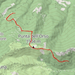 thumbnail for Sentiero Bis Roc du Preve