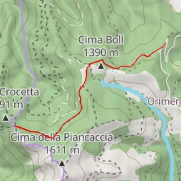 thumbnail for Cima Crocetta - Barco dei Montoni - Croset