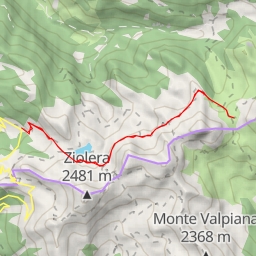thumbnail for Strada Forestale Valpiana - Croce