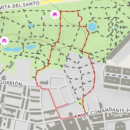 thumbnail for Carril bici Parque de San Isidro - Madrid
