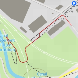 thumbnail for Canal d'Écrêtement de l'Ill (en Construction)