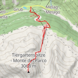 thumbnail for Tiergartenspitze - Monte del Parco